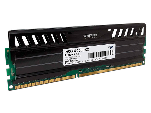 Memoria DIMM Patriot Viper DDR3 PC3-12800 (1600MHz), CL10, 8GB.