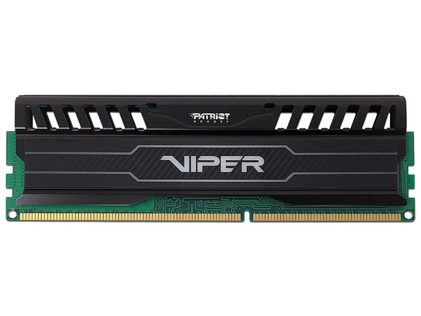 Memoria DIMM Patriot Viper DDR3 PC3-12800 (1600MHz), CL10, 8GB.
