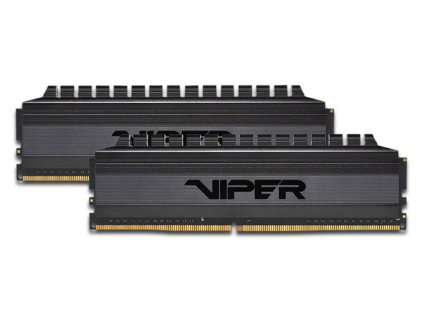 Memoria RAM Patriot Viper 4 Blackout, 16 GB (2 x 8GB), DDR4, 3600MHz (PC4-28800), Non ECC, CL17.