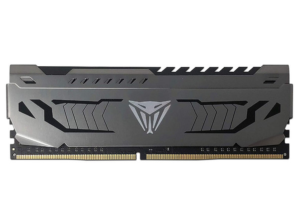 Memoria DIMM Patriot Viper Steel DDR4, PC4-25600 (3200MHz), CL16, 16GB, Color Gris.