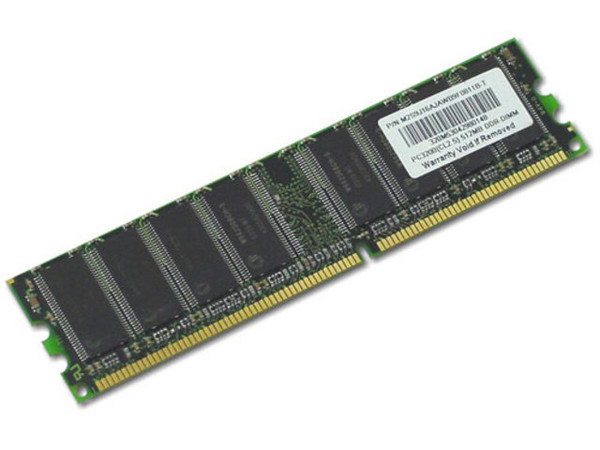 Memoria Shika DDR DIMM PC3200 (400Mhz), 512MB