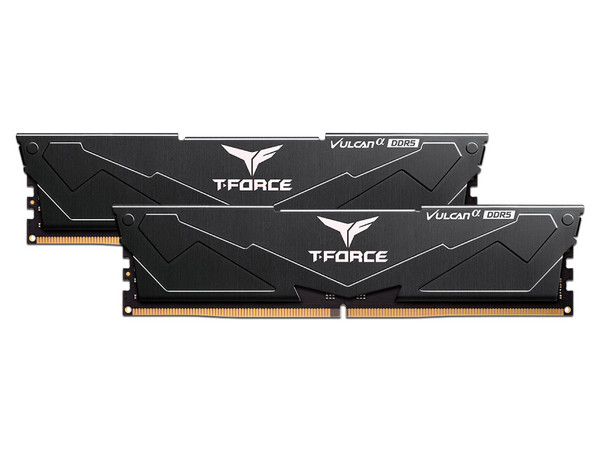 Memoria DIMM Team Group T Force Vulcan, DDR5 PC5-44800 (5600 MHz), CL38, 64GB (2 x 32GB). Color Negro.