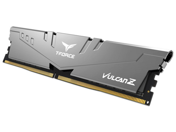 Memoria DIMM TEAMGROUP T-Force VULCAN Z, DDR4 PC4-25600 (3200MHz), CL16, 8GB, Color Gris.