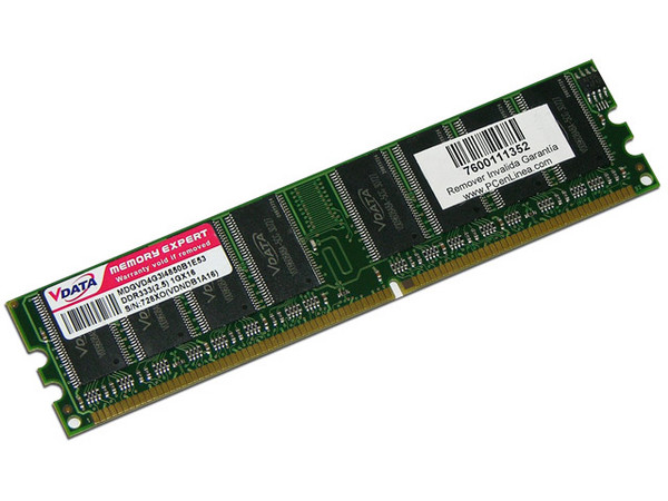 Memoria VDATA DDR DIMM PC2700 (333Mhz), 1GB