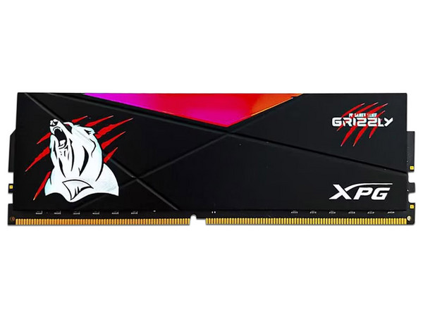 Memoria DIMM XPG Spectrix D50 GRIZZLY, DDR4 PC4-25600 (3200MHz), RGB, CL18, 16GB.