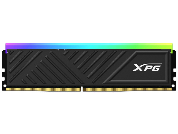 Memoria DIMM XPG Spectrix D35G RGB, DDR4 PC4-25600 (3200MHz), CL16, 8GB. Color Negro.
