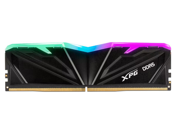 Memoria DIMM XPG AMRAX RGB, DDR5 PC5-44800 (5600MHz), CL46, 16GB.