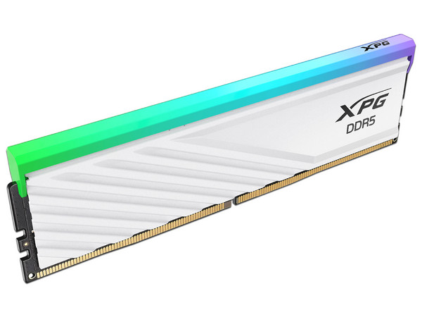Memoria DIMM XPG Lancer Blade DDR5, DDR5 PC5-44800 (5600MHz), 16GB, Color Blanco.