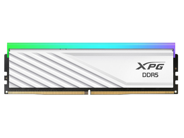 Memoria DIMM XPG Lancer Blade DDR5, DDR5 PC5-44800 (5600MHz), 8GB. Color Blanco.