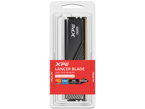 Memoria DIMM XPG Lancer Blade RGB, DDR5 PC5-48000 (6000MHz), CL36, 24GB.