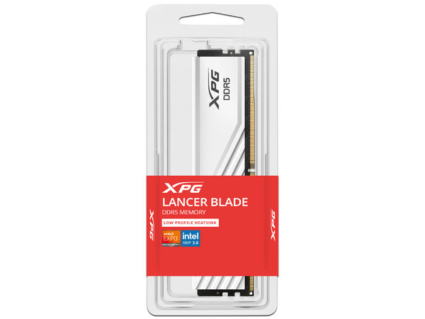 Memoria DIMM XPG Lancer Blade DDR5, DDR5 PC5-48000 (6000MHz), CL48, 16GB.