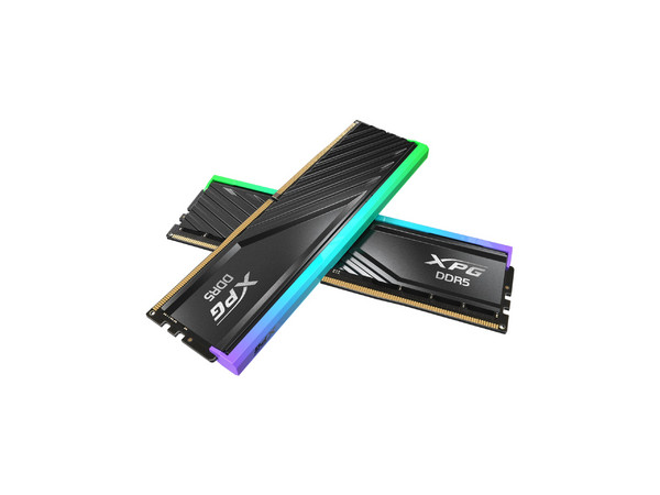 Memoria DDR5 XPG Lancer Blade de 48GB (2x24GB), 6000MHz, RGB, Color Negro.