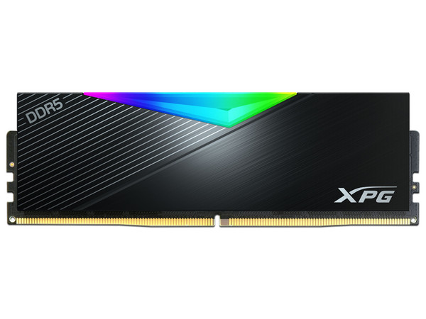 Memoria RAM XPG Lancer RGB AX5U6400C3232G-CLARBK de 32GB, DDR5 6400MHz CL32, XMP/EXPO, Color Negro.
