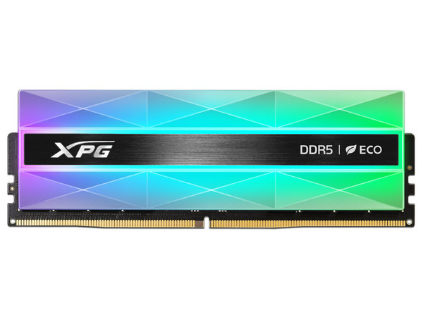 Memoria DIMM XPG Lancer Neon RGB, DDR5 PC5-54400 (6800MHz), CL34, 16GB.