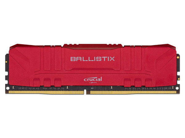 Memoria DIMM Crucial Ballistix DDR4 PC4-24000 (3000MHz), CL15, 8GB.