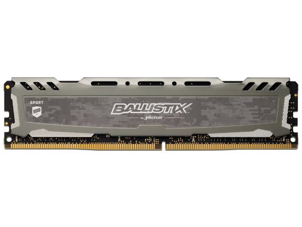 Memoria Crucial Ballistix Sport LT DDR4, PC4-19200 (2400MHz) de 8 GB.