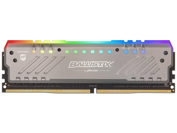 Memoria Crucial Ballistix Tactical Tracer RGB DDR4 (3000MHz), CL16, 16GB.