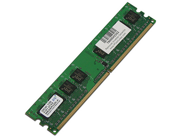 Memoria PQI DDR2 DIMM (800Mhz) PC2-6400, 512MB