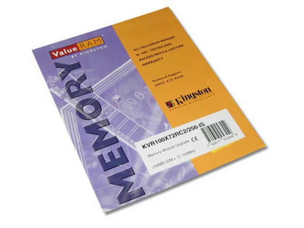 Memoria Kingston SDRAM PC100 de 256MB, ECC