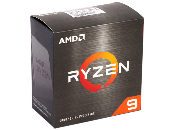 Procesador AMD Ryzen 9 5900X de Quinta Generación, 3.7 GHz (hasta 4.8 GHz), Socket AM4, Caché 64MB, 12 Núcleos (24 hilos), 105W. No incluye disipador y gráficos integrados.