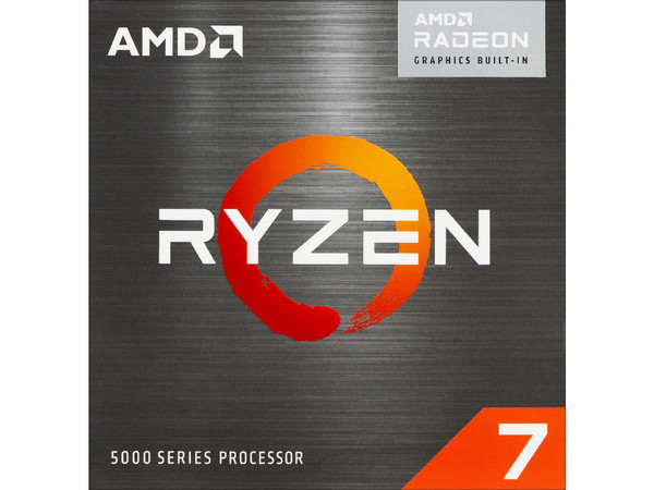 Procesador AMD Ryzen 7 5700G de Quinta Generación, 
3.8 GHz (hasta 4.6 GHz), 
Con Gráficos AMD Radeon Graphics y Con Disipador, 
Socket AM4, 
Caché 16MB, Octa-Core, 65W.