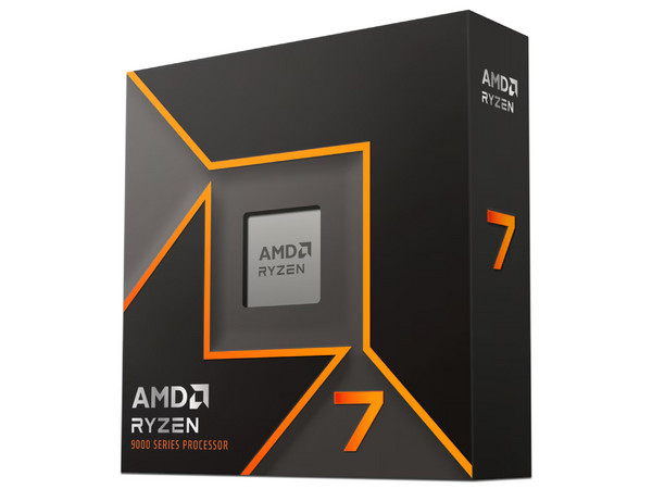Procesador AMD Ryzen 7 9700X, 
3.8 GHz (hasta 5.5 GHz), 
Con Gráficos AMD Radeon Graphics y sin Disipador, 
Socket AM5, 
Caché 32MB, Octa-Core, 65W.