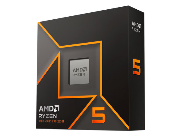 Procesador AMD Ryzen 5 9600X de Novena Generación, 
3.9 GHz (hasta 5.4 GHz), 
Con Gráficos AMD Radeon Graphics y sin Disipador, 
Socket AM5, 
Caché 38MB, Six-Core, Zen 5, 65W.