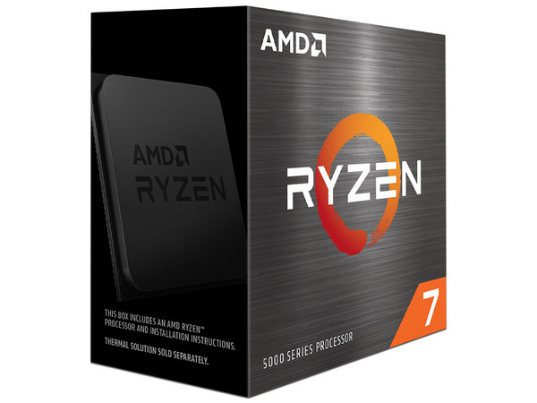 Procesador AMD Ryzen 7 5800X de Quinta Generación, 3.8 GHz (hasta 4.7 GHz), Socket AM4, Eight-Core, 105W. No incluye disipador y gráficos integrados.