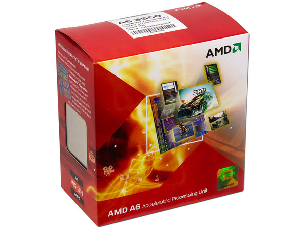 Procesador (APU) AMD A6-3650 a 2.6GHz con Gráficos Radeon HD 6530D, Caché 4MB, Socket FM1,  Quad-Core, 100W.