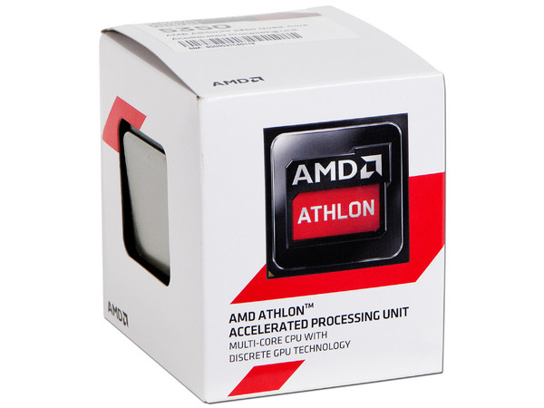 Procesador (APU) AMD Athlon 5350 a 2.0 GHz con Gráficos Radeon HD 8400, Socket AM1, Quad-Core, 25W.