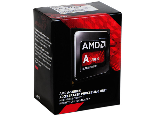 Procesador (APU) AMD A6 7400K a 3.5 GHz con Gráficos Radeon R5, Socket FM2+, Dual-Core, 65W.
