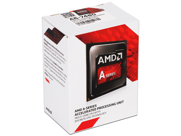 Procesador (APU) AMD A6 7480 a 3.8 GHz con Gráficos Radeon R5, Socket FM2+, Dual-Core, 65W.