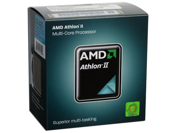 Procesador AMD Athlon II X3 425, 2.7GHz, Cache 1.5MB, Socket AM3, Triple Core, 95W.