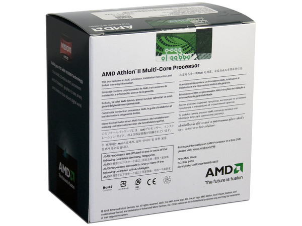 Procesador AMD Athlon II X3 425, 2.7GHz, Cache 1.5MB, Socket AM3, Triple Core, 95W.