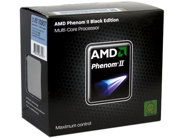 Procesador AMD Phenom II X6 1090T Black Edition, 3.2GHz, Cache L2 6x512KB, L3 6MB, Socket AM3, Six-Core, 125W.