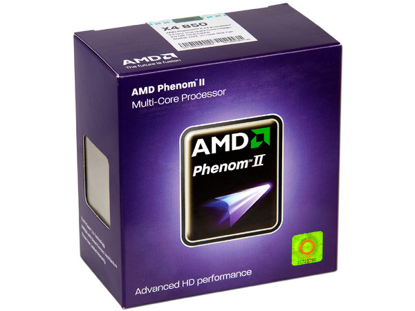 Procesador AMD Phenom II X4 850, 3.3GHz, Cache L2 4x512KB, Socket AM3, Cuatro Núcleos, 95W.