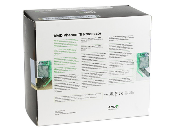 Procesador AMD Phenom II X4 920, 2.8GHz, Cache L2 4x512KB, L3 6MB, Socket AM2+, Cuatro Núcleos, 125W.