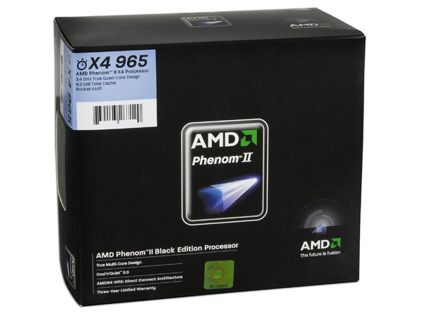 Procesador AMD Phenom II X4 965 Black Edition, 3.4GHz, Cache L2 4x512KB, L3 6MB, Socket AM3, Cuatro Núcleos, 140W.