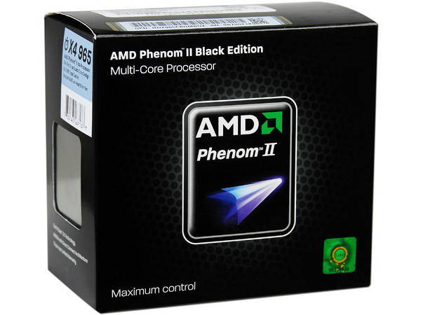 Procesador AMD Phenom II X4 965 Black Edition, 3.4GHz, Cache L2 4x512KB, L3 6MB, Socket AM3, Cuatro Núcleos, 125W.