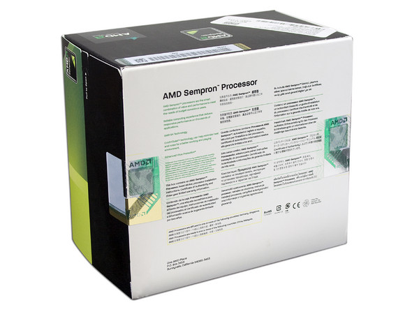 Procesador AMD Sempron LE-1200 a 2.10 Ghz, L2 cache 512KB, Socket AM2, Bajo Consumo 45Watts.