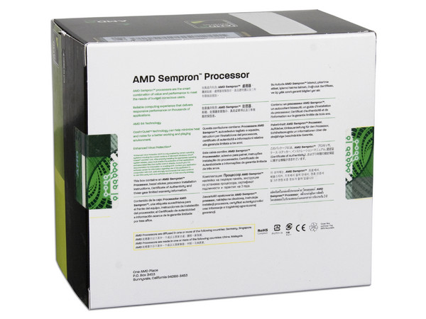 Procesador AMD Sempron 140, 2.7GHz, Cache L2 1MB, Socket AM3, Single Core. Bajo Consumo 45Watts.