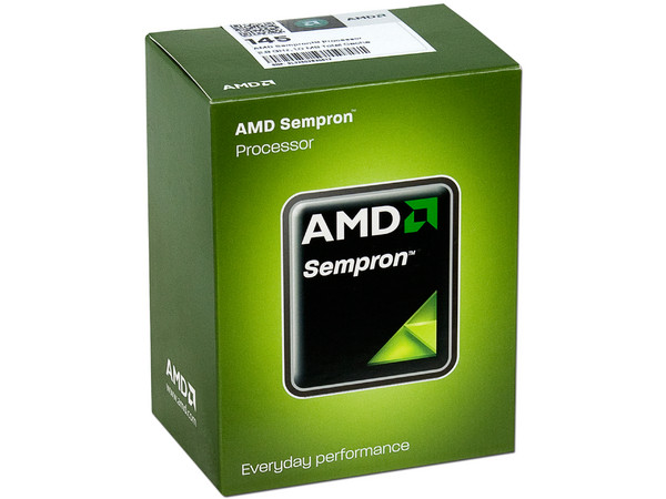 Procesador AMD Sempron 145, 2.8GHz, Caché L2 1MB, Socket AM3, Single Core. Bajo Consumo 45 Watts.