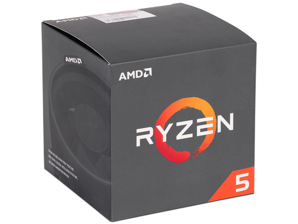 Procesador AMD Ryzen 5 2600X de Segunda Generación, 3.6 GHz (hasta 4.2 GHz), Socket AM4, Six-Core, 95W.