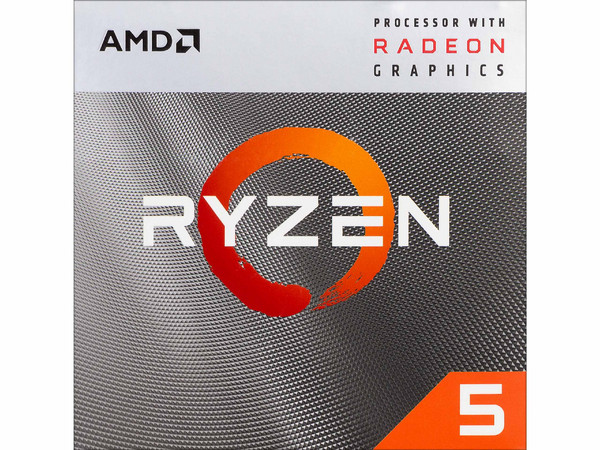Procesador AMD Ryzen 5 3400G de Tercera Generación, 
3.7 GHz (hasta 4.2 GHz), 
Con Gráficos AMD Radeon RX Vega 11 y Con Disipador, 
Socket AM4, 
Caché 4MB, Quad-Core, 65W.