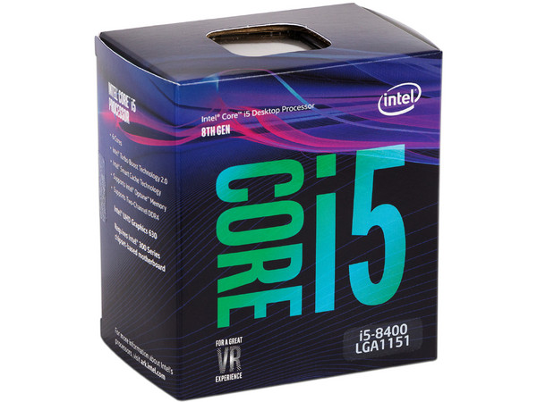 Procesador Intel Core i5-8400 de Octava Generación, 2.8 GHz (hasta 4.0 GHz) con Intel UHD Graphics 630, Socket 1151, Caché 9 MB, Six-Core, 14nm.
Incluye Audífonos tipo Diadema.
