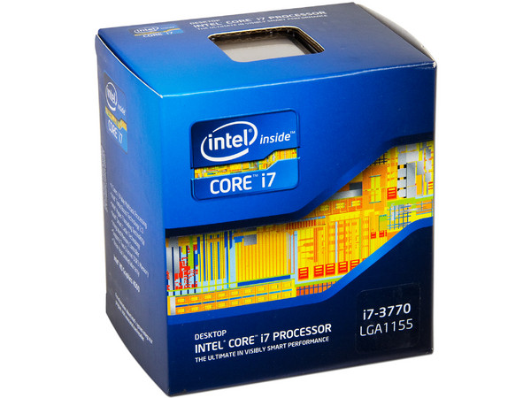 Procesador Intel Core i7-3770 de Tercera Generación, 3.4 GHz (3.9GHz Turbo) con Intel HD Graphics 4000, Socket 1155, L3 Cache 8MB, Quad-Core, 22nm.