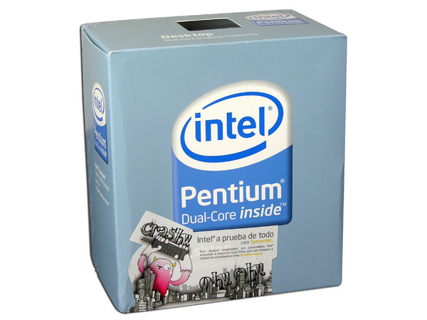 Procesador Intel Pentium Dual Core E2200 a 2.2 GHz, Socket 775, BUS de 800MHz, 1MB L2 Cache, EM64T