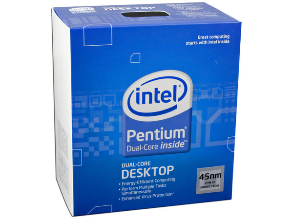 Procesador Intel Pentium Dual Core E5200 a 2.5 GHz, Socket 775, BUS de 800MHz, 2MB L2 Cache, EM64T