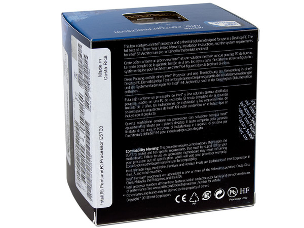 Procesador Intel Pentium Dual Core E5700 a 3.0 GHz, Socket 775, BUS de 800MHz, 2MB L2 Cache