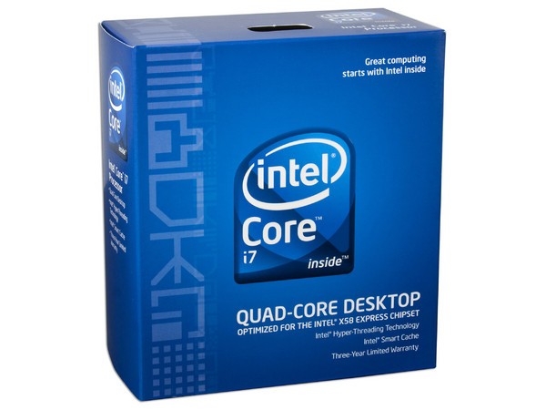 Procesador Intel Core i7  930 a 2.8 GHz, Socket 1366, QPI 4.8GT/s,  L3 Cache 8MB, Quad-Core, 45nm